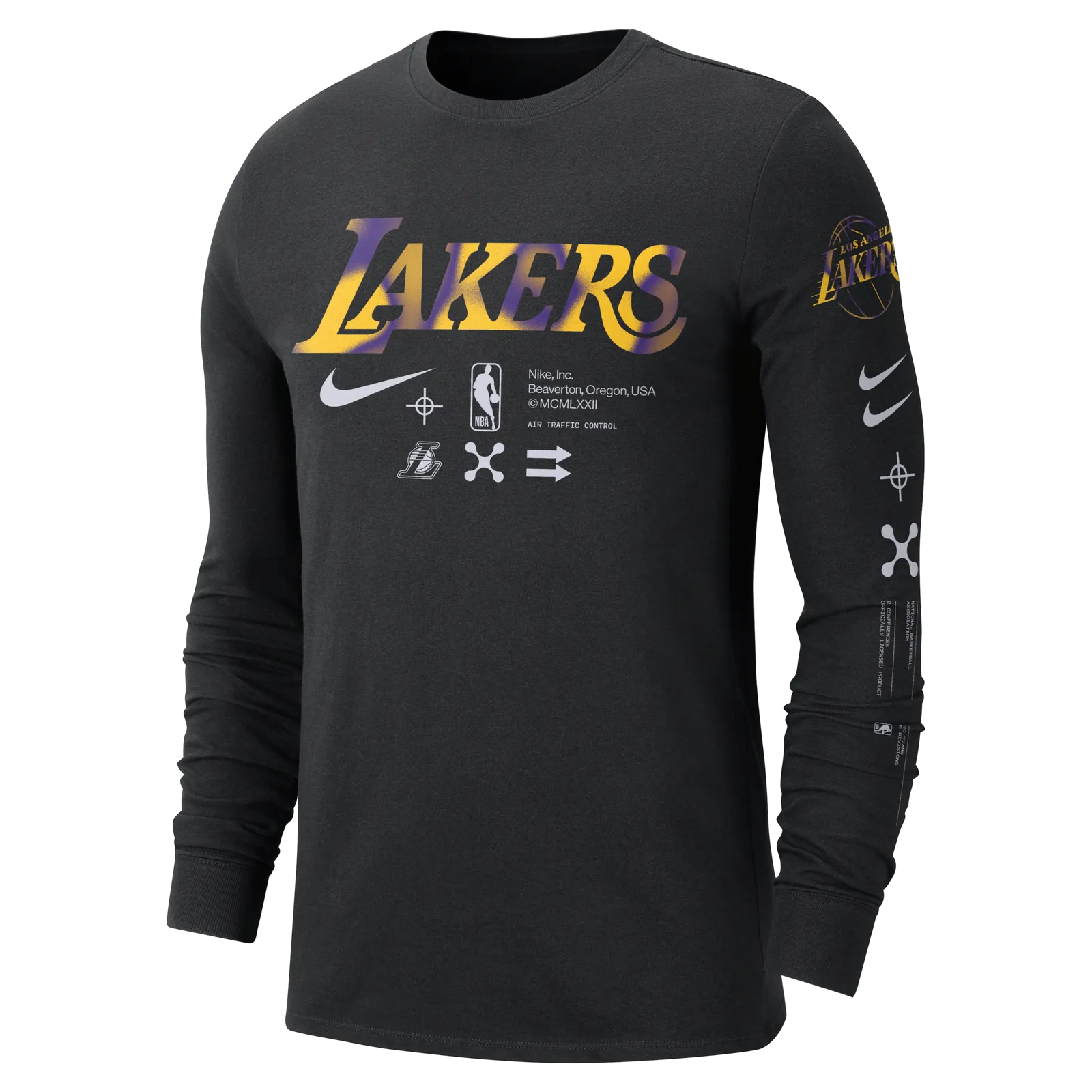 Nike NBA Los Angeles Lakers s dlouhým rukávem -